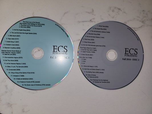 The Snow Lay on the Ground. Format: Two CDs. 1 and 2. Nine Festival Carol Setting for SATB. Julian Wachner
