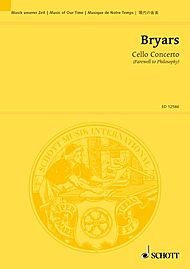 Cello Concerto. (Farewell to Philosophy). By Gavin Bryars