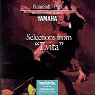 Selections From Evita. Yamaha software for the Disklavier. With Disk.