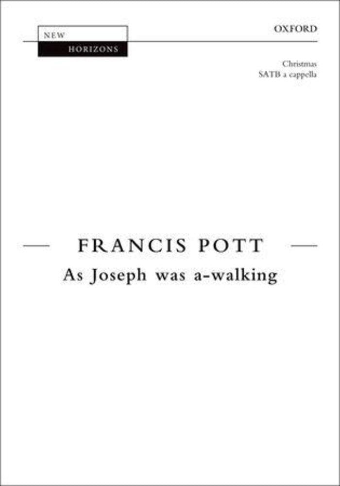 As Joseph was a-walking (New Horizons). By Pott, Francis
