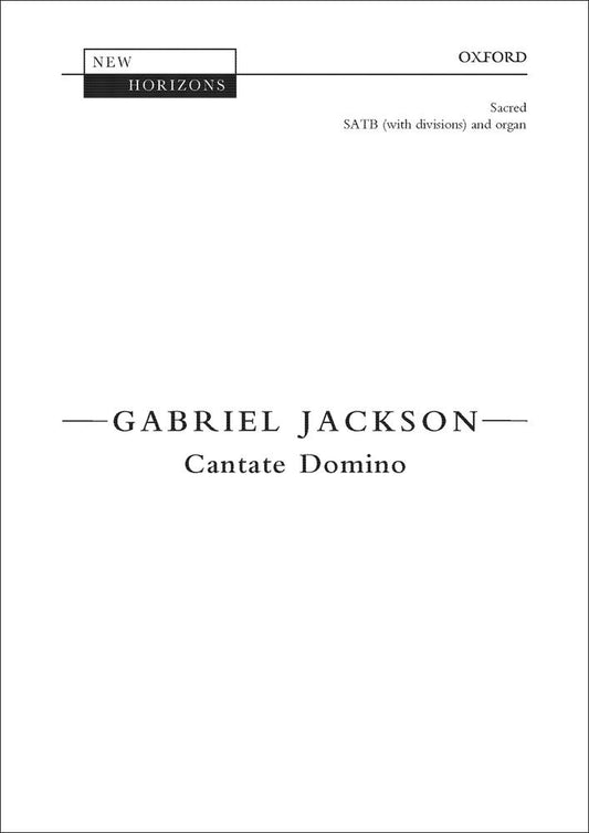 Cantate Domino (New Horizons) Jackson, Gabriel