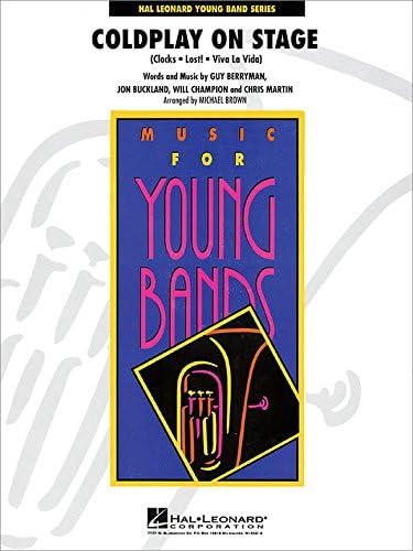 Coldplay on Stage - Concert Band Score and Parts