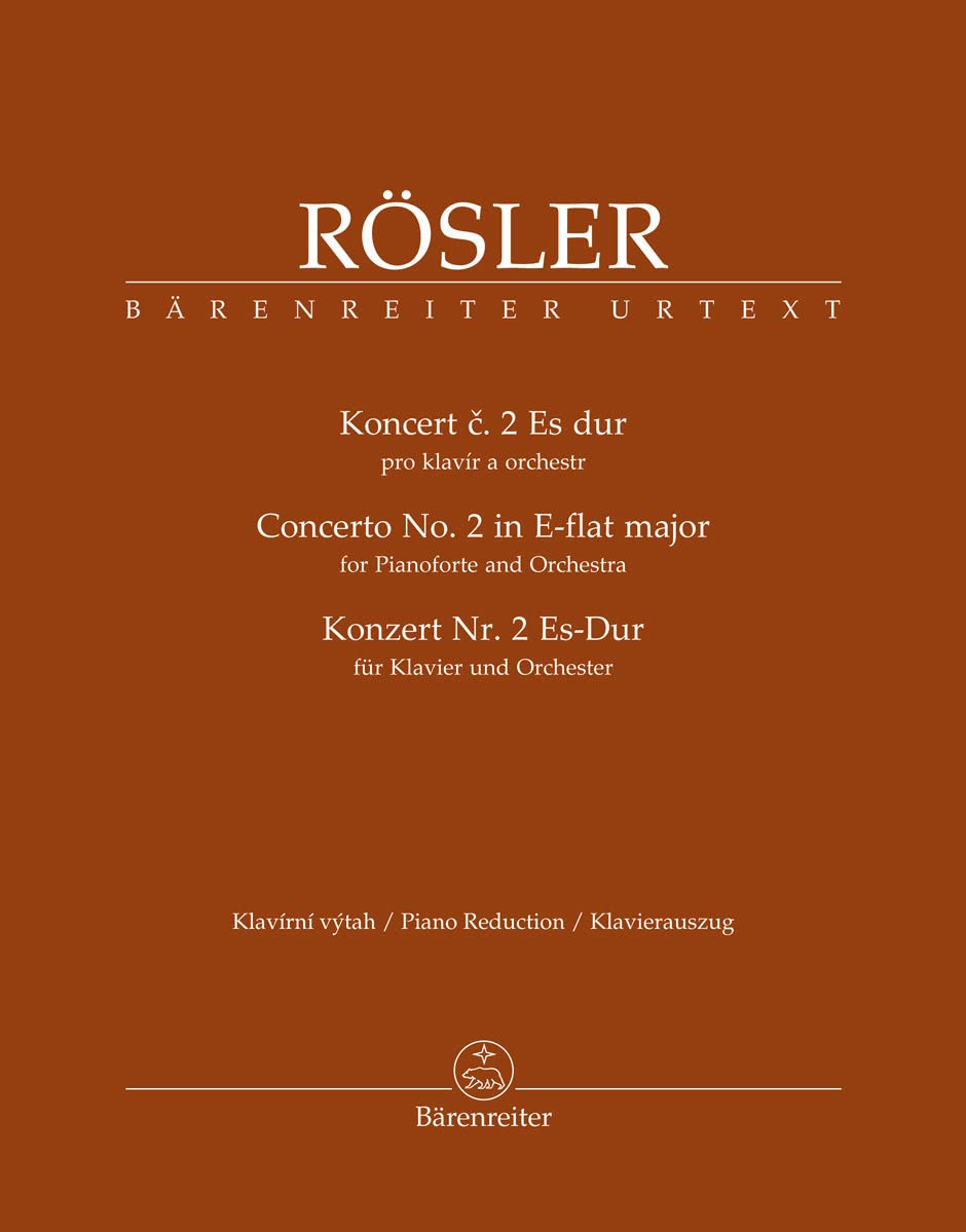 Concerto for Pianoforte and Orchestra no. 2 in E-flat major. Piano Solo - Sheet Music