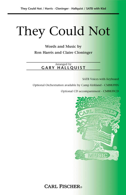THEY COULD NOT CHANT. By Ron Harris and Claire Cloninger