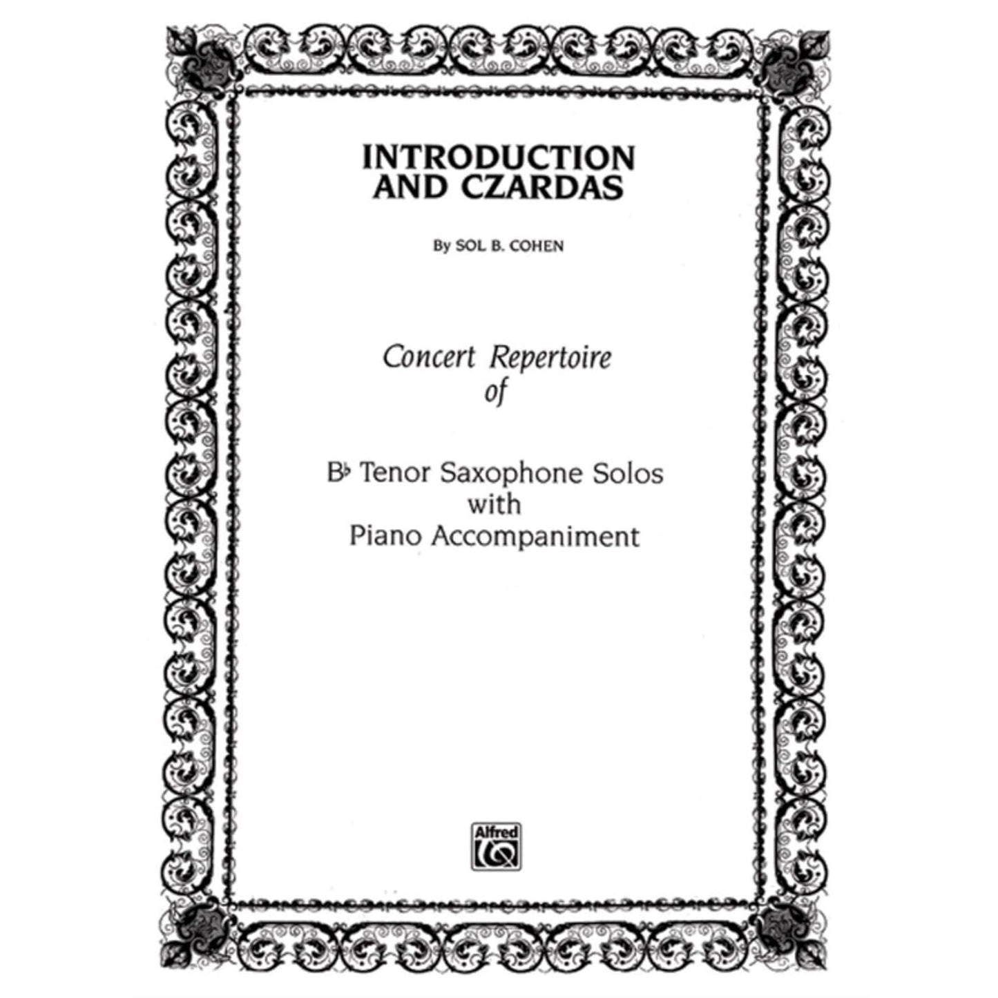 Introduction and Czardas Small Ensemble - Sheet Music