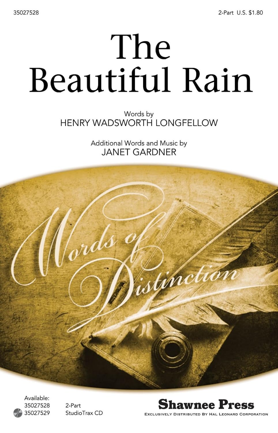 The Beautiful Rain by Janet Gardner 2-Part - Sheet Music