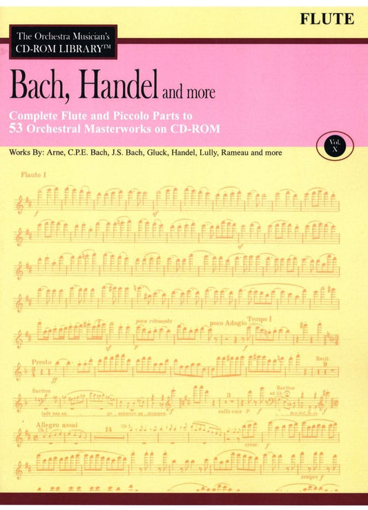 Bach, Handel and More - Volume X (Flute)