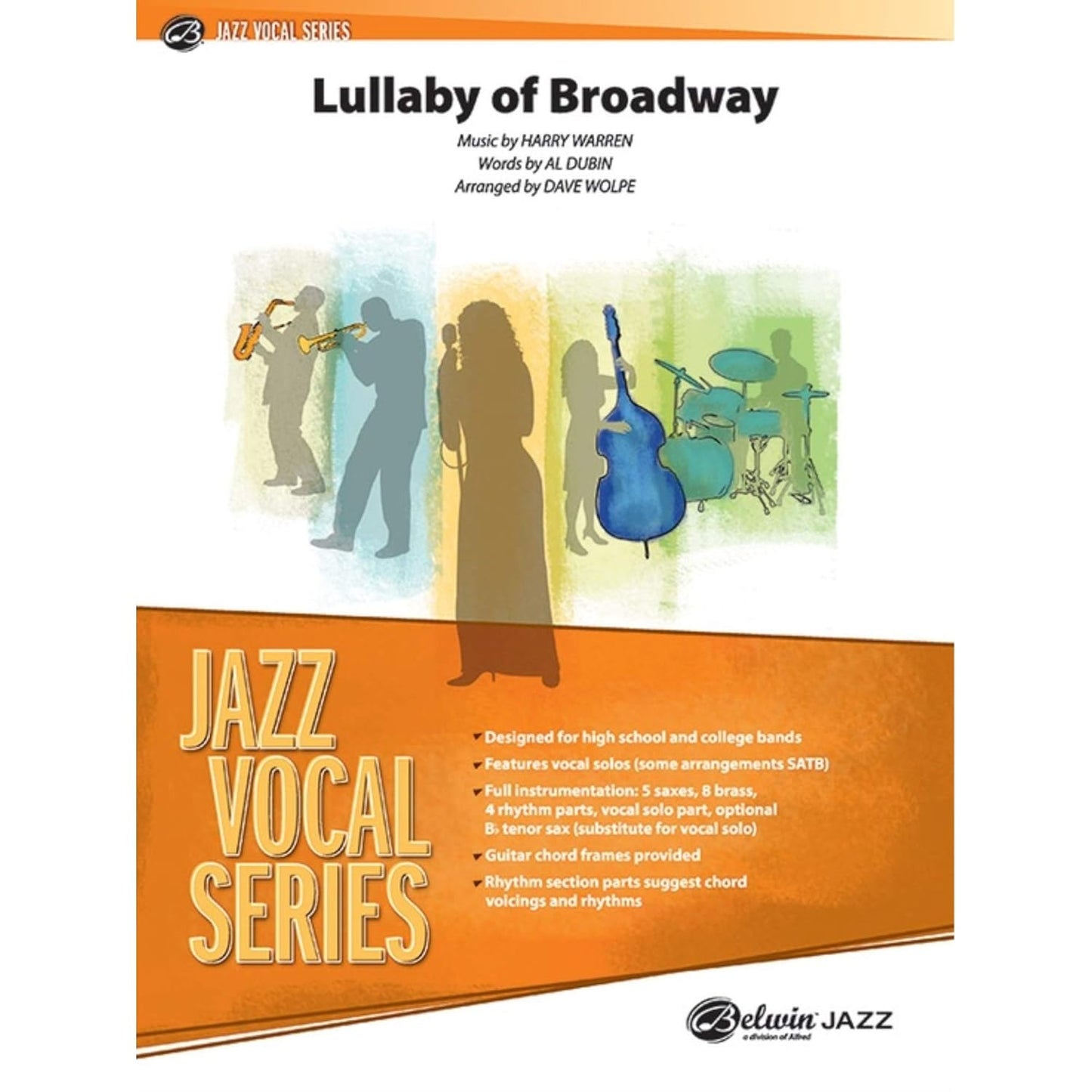 LULLABY OF BROADWAY-JAZZ BAND . Composed by Harry Warren
