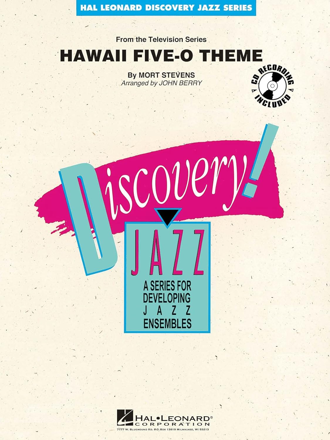 Hawaii Five-O Theme by Mort Stevens Jazz Ensemble - Sheet Music By John Berry