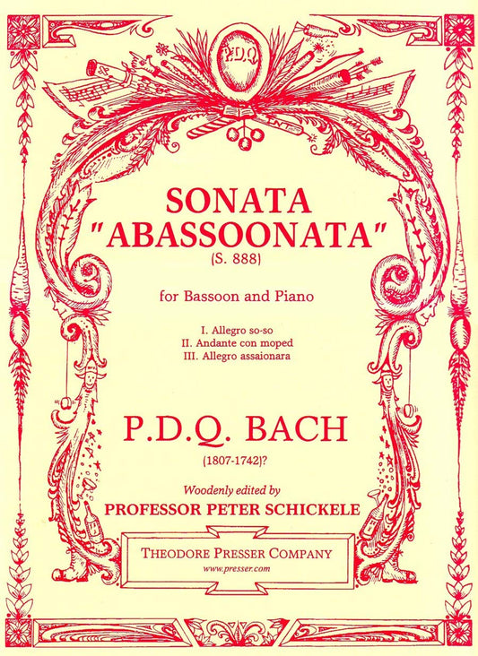Bach: Sonata"Abassoonata"  P. D. Q. BACH