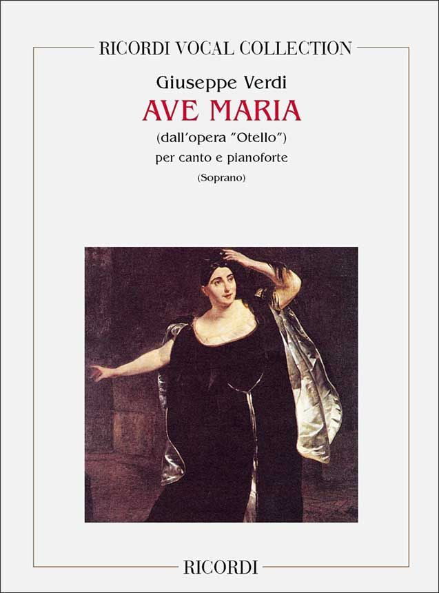 Ave Maria (from Otello) Voice and Piano by Giuseppe Verdi. Sheet Music.