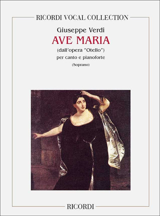 Ave Maria (from Otello) Voice and Piano by Giuseppe Verdi. Sheet Music.