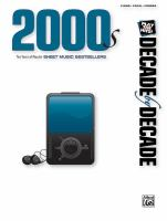 2000s: Decade by Decade Series Hal Leonard Corp.