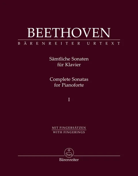 Complete Sonatas For Pianoforte 1. By Beethoven, Ludwig van - WITH FINGERING BY MARC-ANDRE HAMELIN.