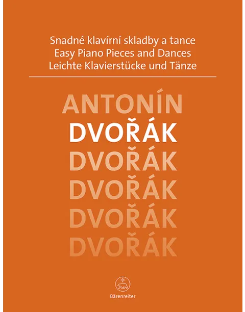 Easy Piano Pieces and Dances. By Dvorák, Antonín.