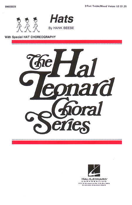 Hats by Hank Beebe 2-Part - Sheet Music