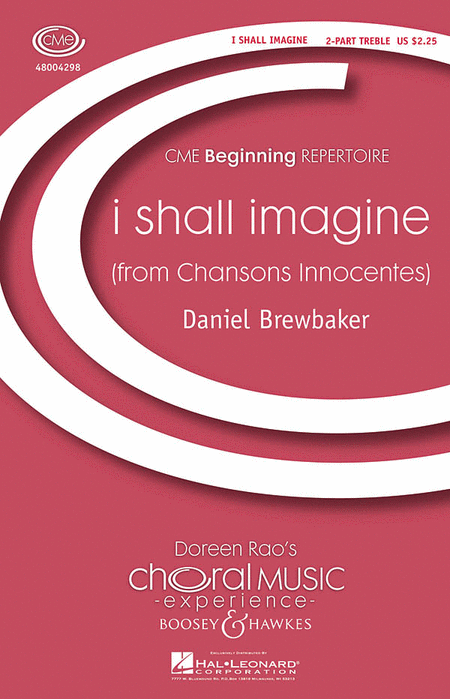i shall imagine (from Chansons Innocentes) CME Beginning by Daniel Brewbaker 2-Part - Sheet Music