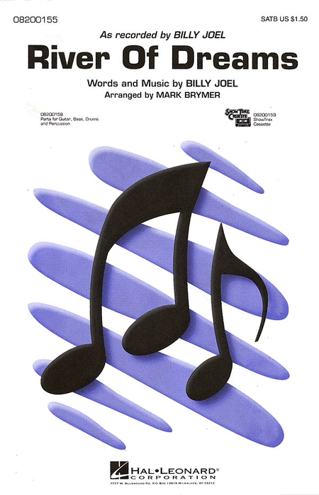 River of Dreams by Billy Joel 4-Part - Sheet Music