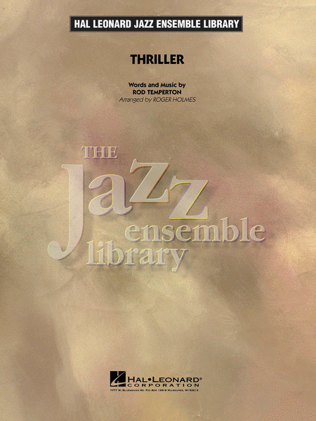 Thriller by Michael Jackson Jazz Ensemble - Sheet Music