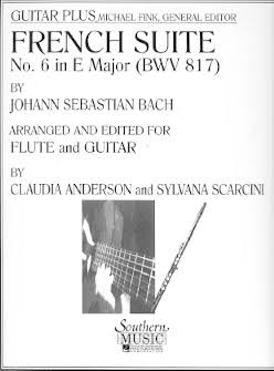 French Suite No. 6 in E Major, BWV 817 Flute.