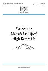 We See the Mountains Lifted High Before Us Composed By Hal H. Hopson. For 2-part Mixed Choir and Piano. Sacred Anthem, General, Lent. Octavo. [Paperback] Hal H. Hopson