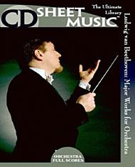 Major Works For Orchestra Full Scores (9x12) CD-ROM by Ludwig van Beethoven .