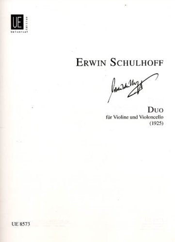 Duo (Performance Score). By Erwin Schulhoff