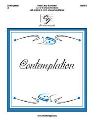 Contemplation Composed By Karen Lakey Buckwalter. [Paperback] Karen Lakey Buckwalter
