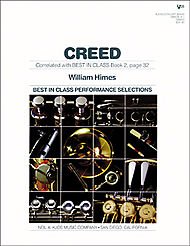 Creed By William Himes. For Concert Band. Grade 2.5. Score and Set of Parts. [Paperback] William Himes