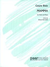 Mamma High Voice with Piano by Cesare Andrea Bixio High Voice - Sheet Music