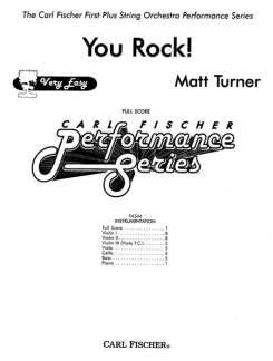 YOU ROCK! ORCHESTRE [Paperback]. By Matt Turner