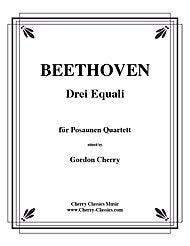 Drei (Three) Equale [Paperback] Ludwig van Beethoven and Gordon Cherry