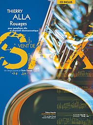 Rouage Composed By T. Alla. For Alto Saxophone and Electroacoustics. Vent De Sax Series. Score and Cd. Duration 5 Minutes, 10 Seconds. [Paperback] T. Alla