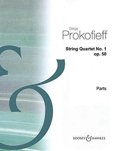 String Quartet No. 1, Op. 50: Set of Parts [Paperback] Prokofieff, Sergei