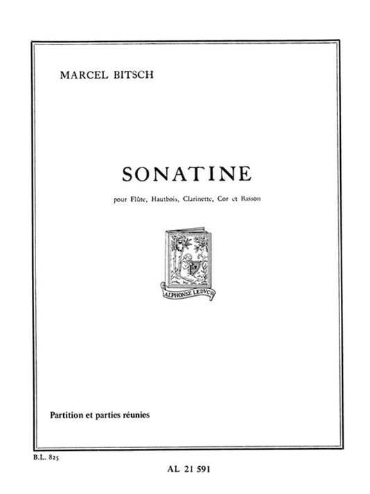MARCEL BITSCH: SONATINE (QUINTET-WIND) [Paperback] BITSCH  MARCEL (COMP