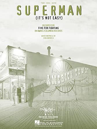 Superman (It's Not Easy) (Piano Vocal, Sheet music.)