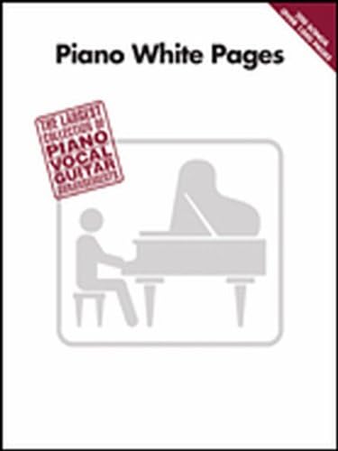Piano White Pages - Piano/Vocal/Guitar Songbook