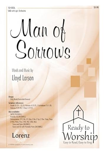Man of Sorrows [Sheet music] Lloyd Larson