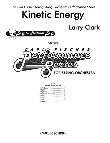 KINETIC ENERGY ORCHESTRE [Paperback] Larry Clark