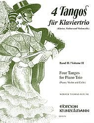 Four Tangos for Piano Trio - Volume Ii Edited By Werner Thomas-mifune. Piano Trios. [Paperback] Werner Thomas-Mifune