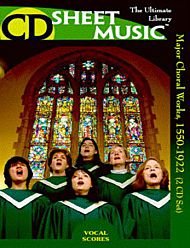 Major Choral Works: 1550-1922 [2 CDR Set] Choir - Sheet Music