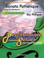 Sonata Pathetique (Full Score and Parts). Arranged By Roy Phillippe. String Orchestra. For String Orchestra. Carl Fischer Concert String Orchestra Series. Medium Easy/medium. Score and Parts. Standard Notation. [Paperback] Ludwig van Beethoven