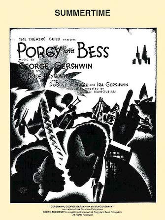 Summertime (from Porgy and Bess) by George Gershwin Piano, Vocal, Guitar - Sheet Music