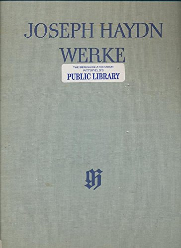 Die Sieben Letzten Worte Unseres Erlösers Am Kreuze, Orchesterfassung. Reihe Iv. [Paperback] Haydn, Joseph