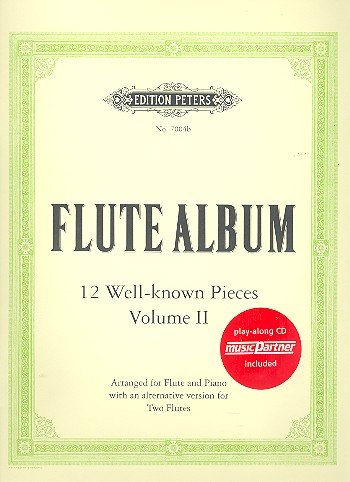 Flute Album - Volume 2 (Sheet Music & Play-along CD) [Paperback] Various