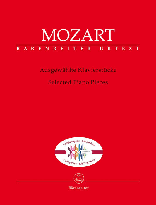 Selected Piano Pieces. By Mozart