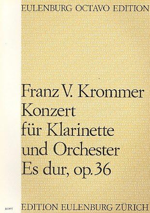 Krommer: Clarinet Concerto in E-flat Major, Op. 36 (Full Score)