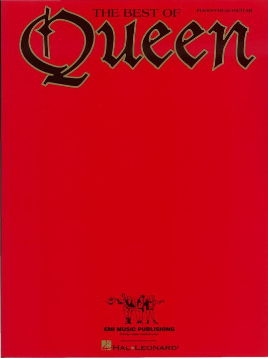 The Best of Queen Piano, Vocal and Guitar Chords [Paperback] Queen
