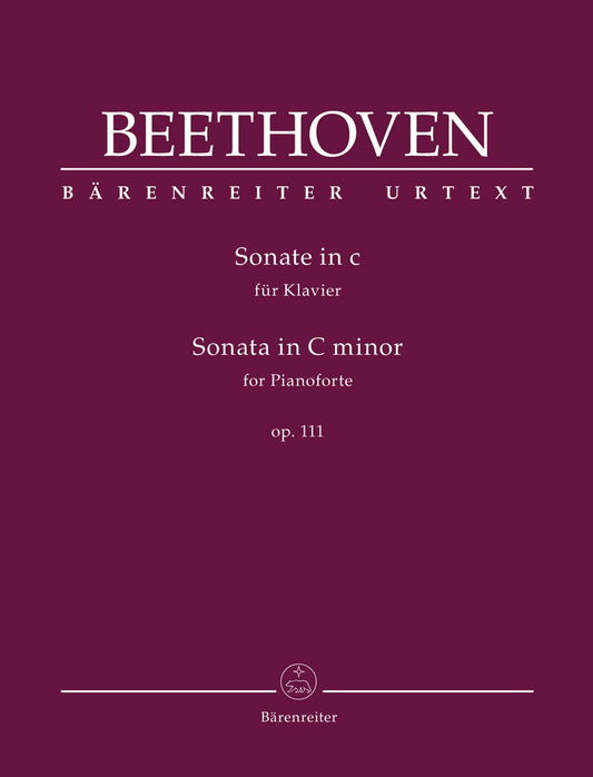 Piano Sonata in C minor Op.111 [Sheet music] Beethoven, Ludwig van