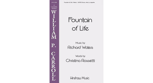 Music Fountain of Life SSAATTBB composed by Richard Waters [Paperback] Richard Waters